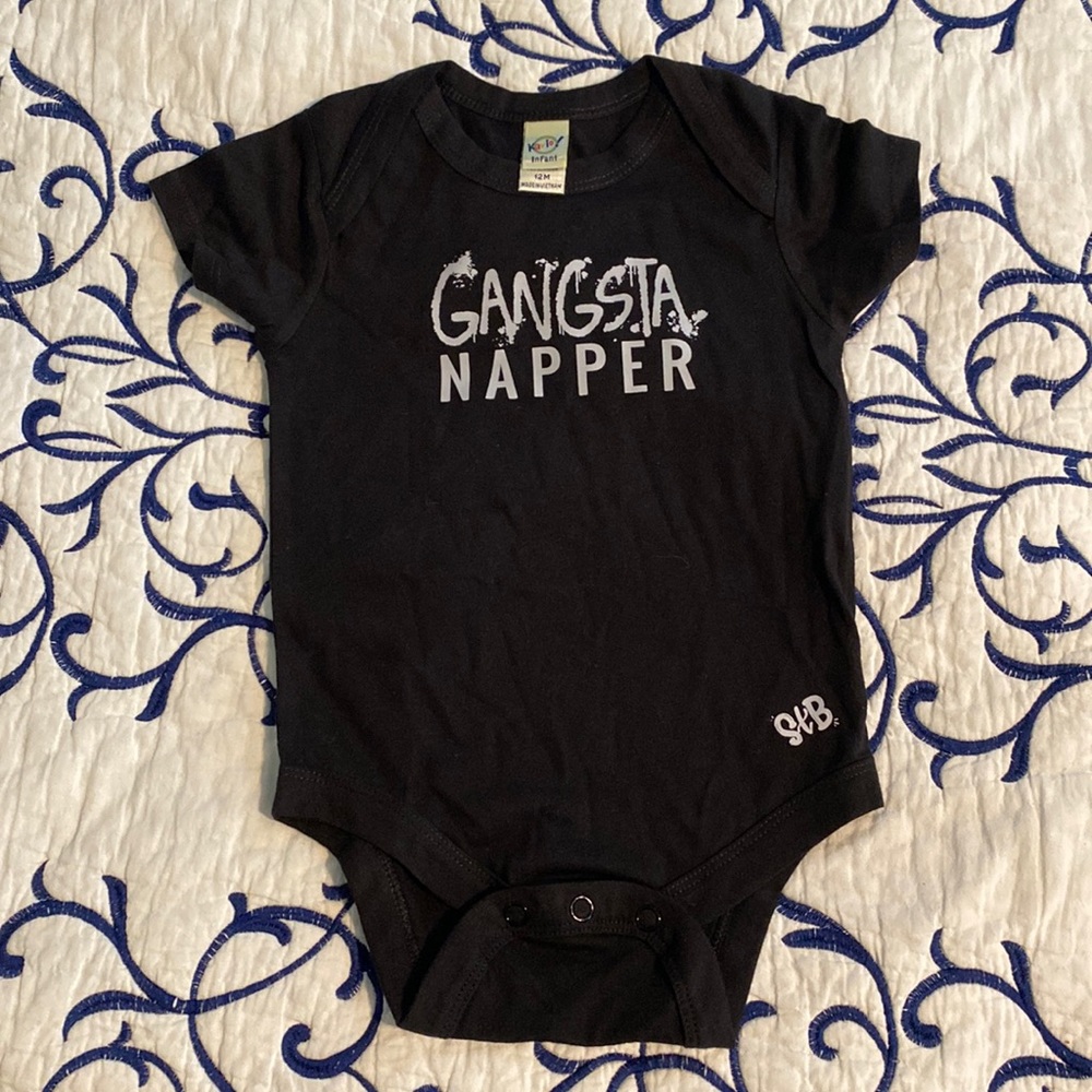 NWOT Gangster Napper Onesie